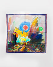 Load image into Gallery viewer, Silk scarf - Artist Collection by Miklé (Finnur Jónsson)