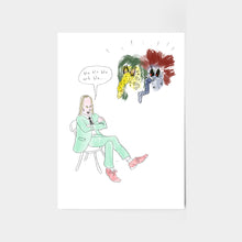 Load image into Gallery viewer, When Egill met the Trolls and took them to Venice - Egill Sæbjörnsson (Póstkort) - Listasafn Íslands

